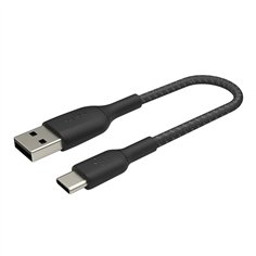 Belkin USB-C/USB-A cavo 15cm rivestito nero CAB002bt0MBK