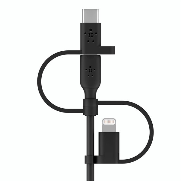 Belkin BOOST cavo ricarica univ. 1,2m Lightn./Micro/USB-C - USB-A