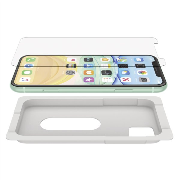 Belkin ScreenForce TemperedGlass antimic.iPhone 11/XR F8W948zz-AM