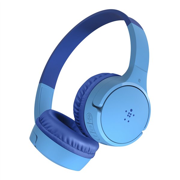 Belkin Soundform Mini-On-Ear cuffie p. bambini blu AUD002btBL