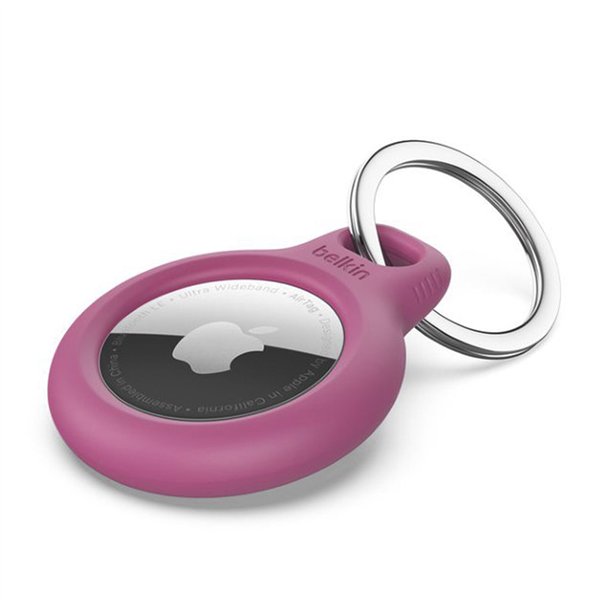 Belkin portachiavi per Apple AirTag rosa   F8W974btPNK