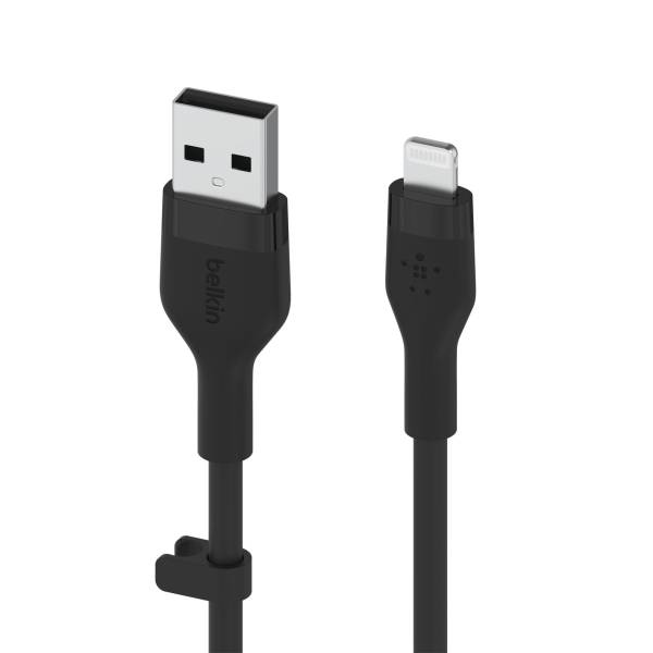 Belkin Flex Lightning/USB-A 1m mfi cert., nero CAA008bt1MBK