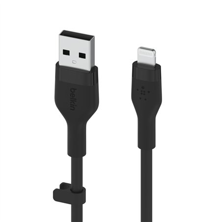 Belkin Flex Lightning/USB-A 1m mfi cert., nero CAA008bt1MBK