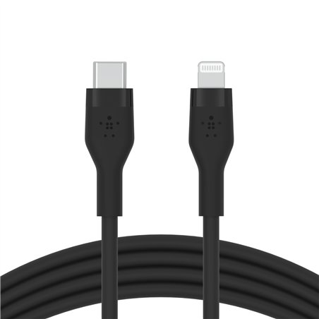 Belkin Flex Lightning/USB-C 15W 2m, mfi, 15W, nero CAA009bt2MBK