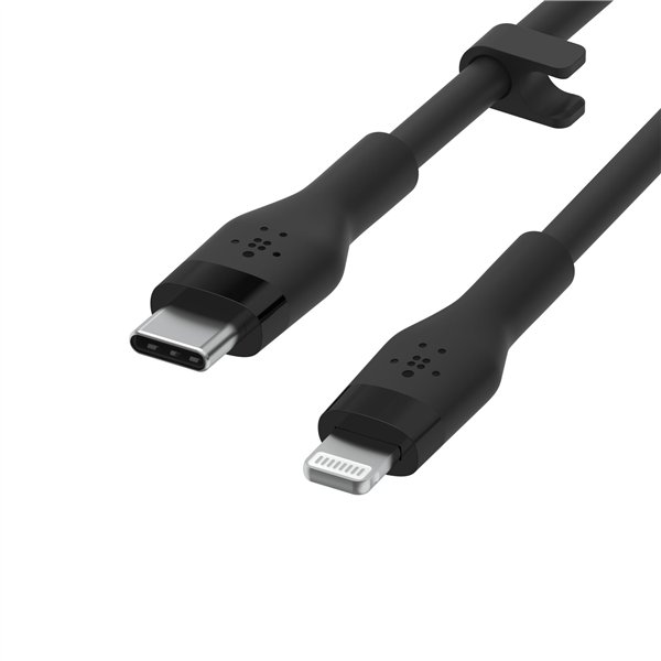 Belkin Flex Lightning/USB-C 15W 2m, mfi, 15W, nero CAA009bt2MBK