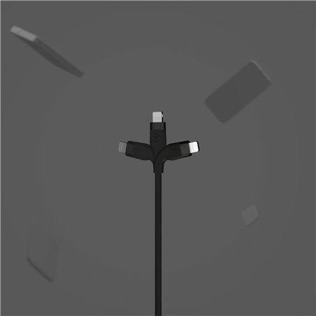 Belkin Flex Lightning/USB-C 15W 2m, mfi, 15W, nero CAA009bt2MBK