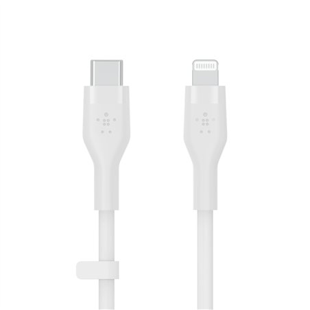 Belkin Flex Lightning/USB-C 15W 3m, mfi, 15W, bian. CAA009bt3MWH