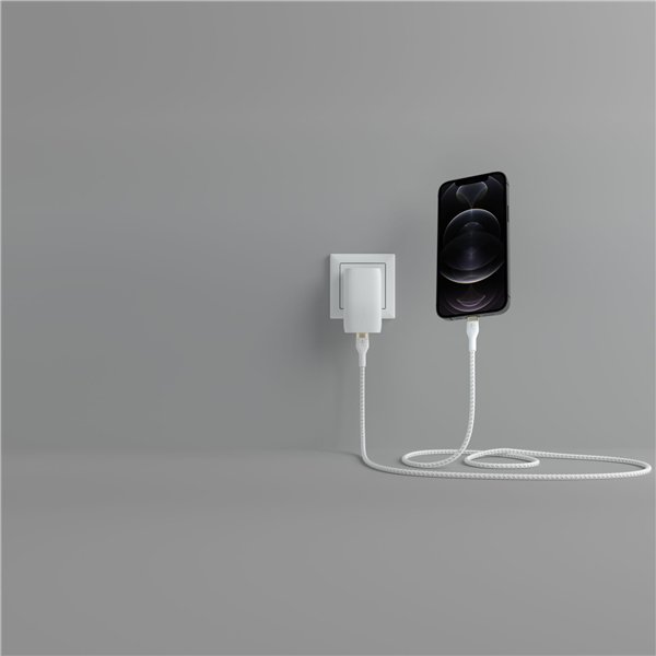 Belkin Flex Lightning/USB-C 15W 2m mfi.cert. bian. CAA011bt2MWH
