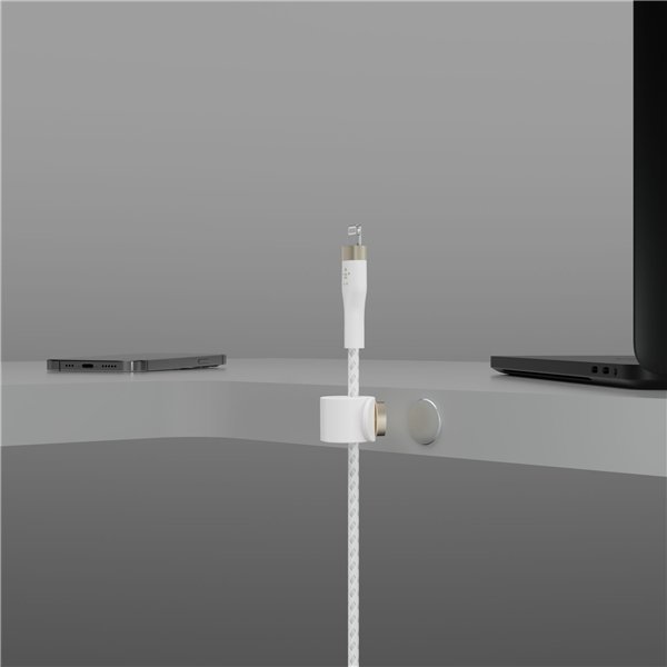 Belkin Flex Lightning/USB-C 15W 2m mfi.cert. bian. CAA011bt2MWH