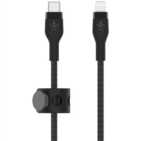 Belkin Flex Lightning/USB-C 15W 3m mfi.cert.nero CAA011bt3MBK