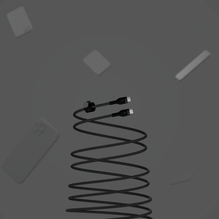 Belkin Flex USB-C/USB-C fino 60W 1m, nero CAB011bt1MBK