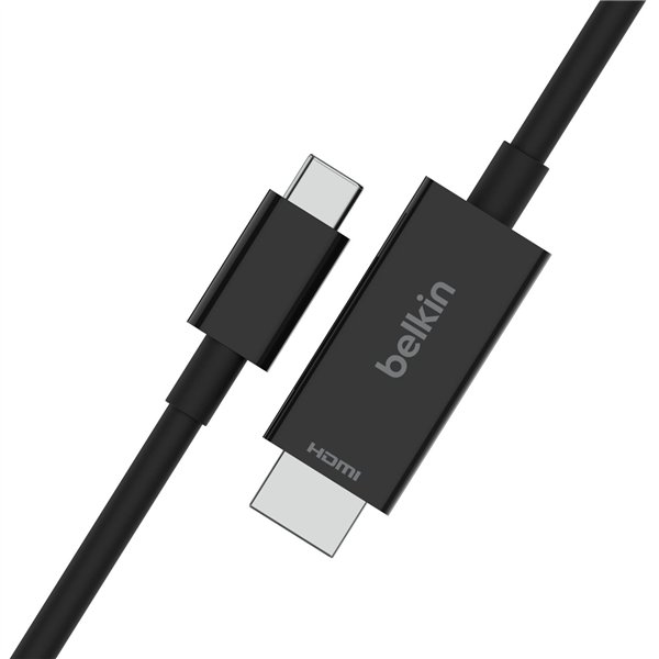 Belkin USB-C su HDMI 2.1 cavo 2m, nero AVC012bt2MBK