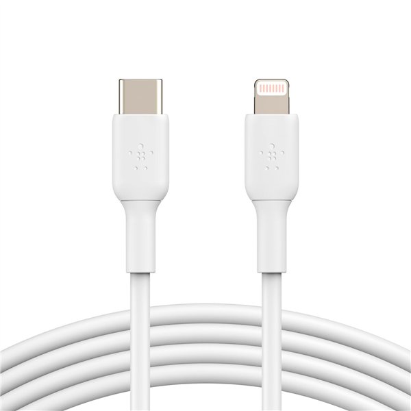 Belkin BOOST Charge Lightning a. USB-C cavo 2m bian. CAA003bt2MWH