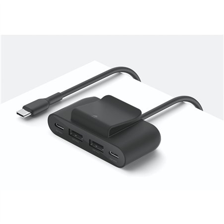 Belkin BOOST Charge 4-Port Split 2xUSB-C/2xUSB-A n. BUZ001bt2MBKB