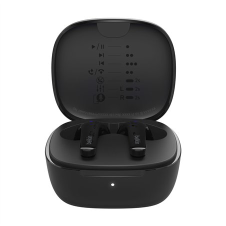 Belkin SoundForm Motion True Wireless In-Ear, nero AUC010btBK