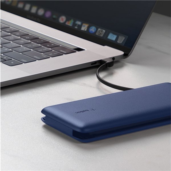 Belkin Power Bank 18W 10.000mAh USB-C+Light.cav.blau BPB006BTBLU