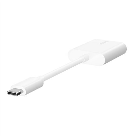 Belkin RockStar USB-C Audio e adatt. ricar, bian. F7U081btWH