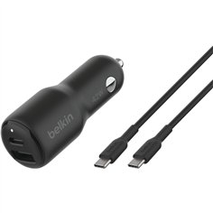 Belkin BOOST Charge 42W Dual ca. da auto PD/PPS Tech. CCB005btBK