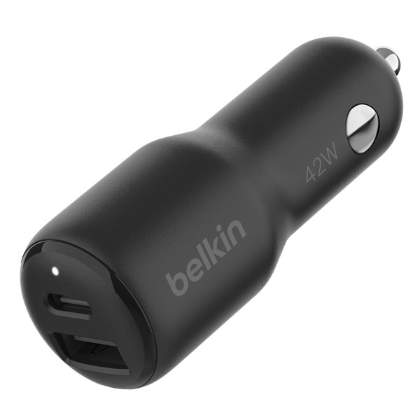 Belkin BOOST Charge 42W Dual ca. da auto PD/PPS Tech. CCB005btBK