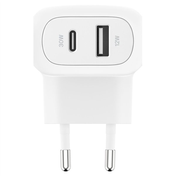 Belkin BOOST Charge 42W caricab. 30W USB-C/12W USB-A   WCB009vfWH