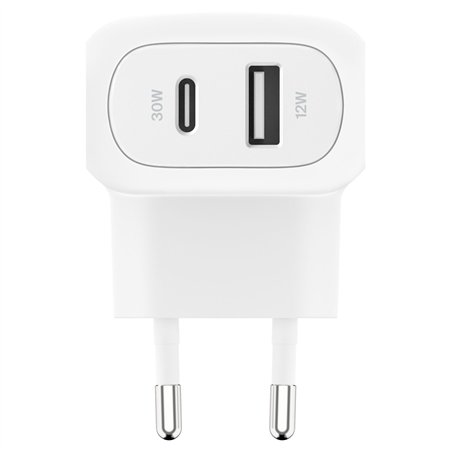 Belkin BOOST Charge 42W caricab. 30W USB-C/12W USB-A   WCB009vfWH