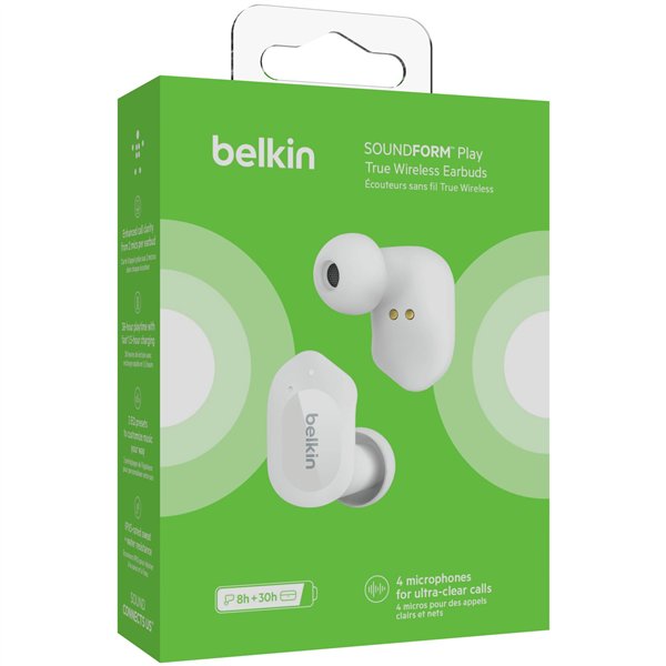 Belkin Soundform Play bian. True Wireless In-Ear  AUC005btWH