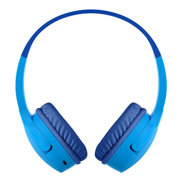 Belkin Soundform Mini-On-Ear per bamb. BT USB-C blu AUD002btBLV3