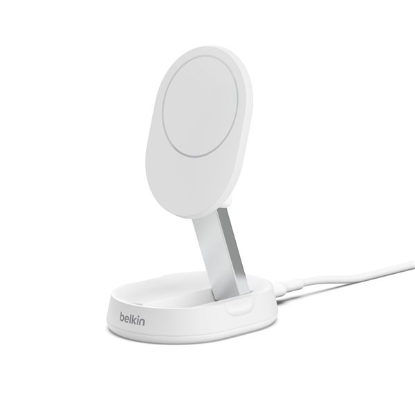 Belkin BOOST Charge Pro Qi2 15W staz. ric. mag. bian. WIA008btWH