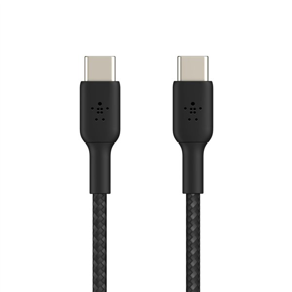 Belkin BOOST CHARGE cavo intrec. USB-C/USB-C 15cm ne.CAB004BT0MBK