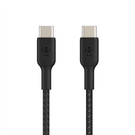 Belkin BOOST CHARGE cavo intrec. USB-C/USB-C 15cm ne.CAB004BT0MBK