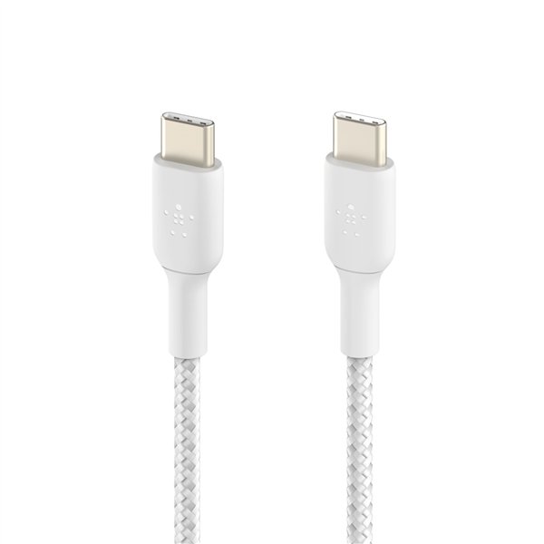 Belkin BOOST CHARGE cavo intrec. USB-C/USB-C 15cm bi.CAB004BT0MWM