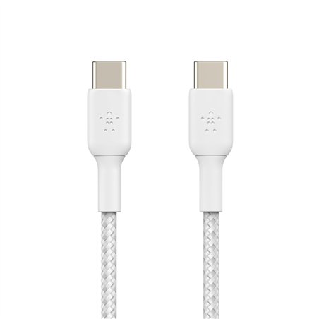 Belkin BOOST CHARGE cavo intrec. USB-C/USB-C 15cm bi.CAB004BT0MWM