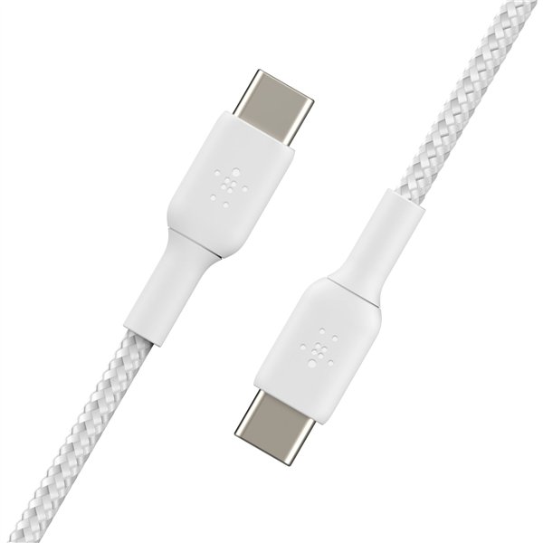 Belkin BOOST CHARGE cavo intrec. USB-C/USB-C 15cm bi.CAB004BT0MWM