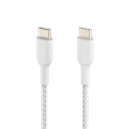 Belkin BOOST CHARGE cavo intrec. USB-C/USB-C 2m bian.CAB004bt2MWH