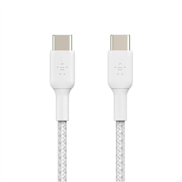 Belkin BOOST CHARGE cavo intrec. USB-C/USB-C 2m bian.CAB004bt2MWH