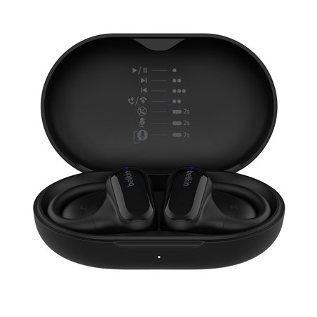 Belkin Soundform Clearfit Wirel. In-Ear cuffia nero AUC013ctBK