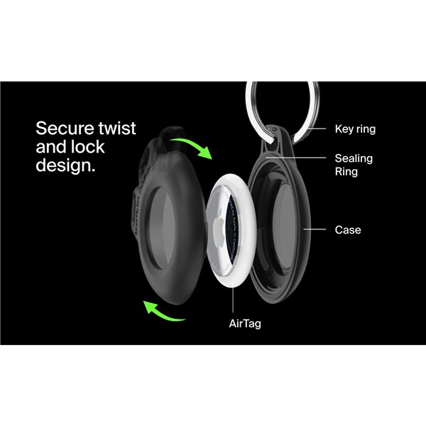 Belkin Secure Holder portachiavi resistente acqua nero MSC013btBK