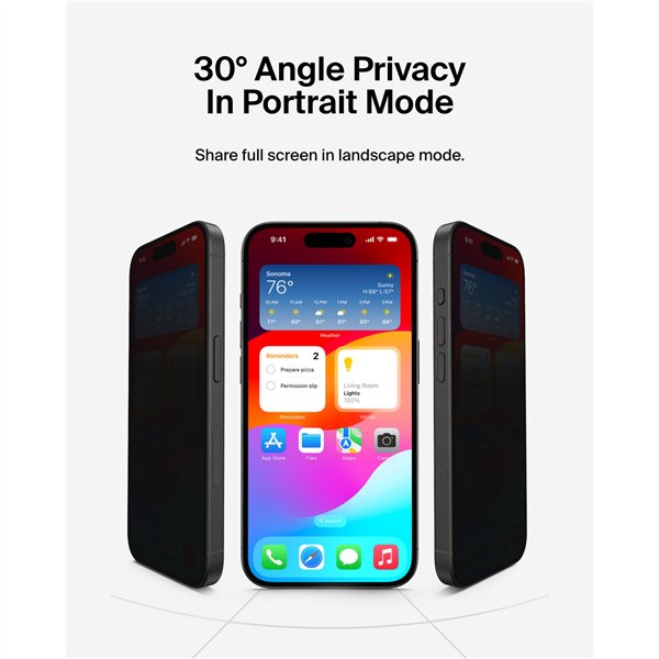 Belkin ScreenForce InvisiGlassAM Privacy 17/16 Pro       OVA169hq