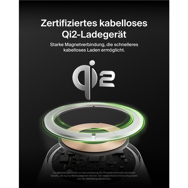 Belkin caricab. magnet.wirel. p. auto Qi2 (15W), senza aliment.