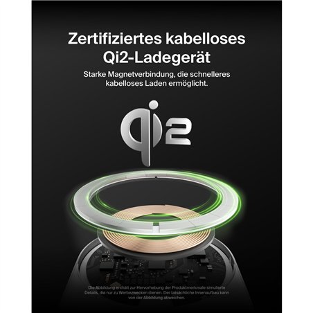 Belkin caricab. magnet.wirel. p. auto Qi2 (15W), senza aliment.