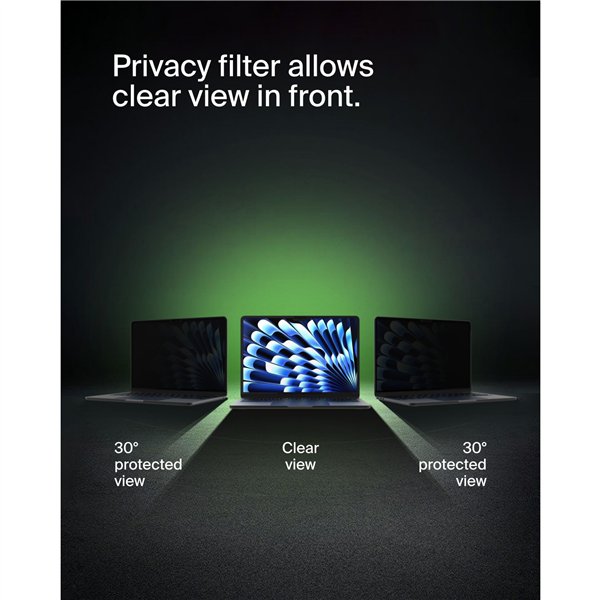 Belkin ScreenForce TruePrivacy prot. sch. Macbook Air 15  M2-M3