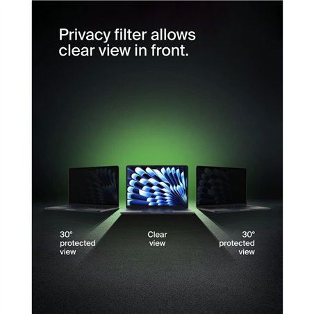 Belkin ScreenForce TruePrivacy prot. sch. Macbook Air 15  M2-M3