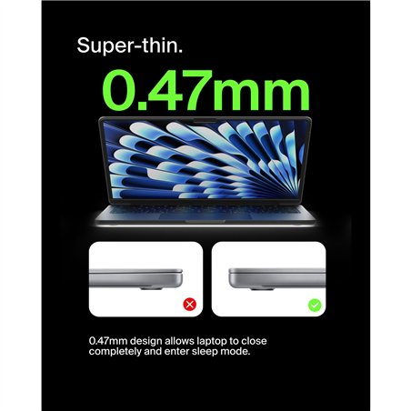 Belkin ScreenForce TruePrivacy prot. sch. Macbook Air 15  M2-M3
