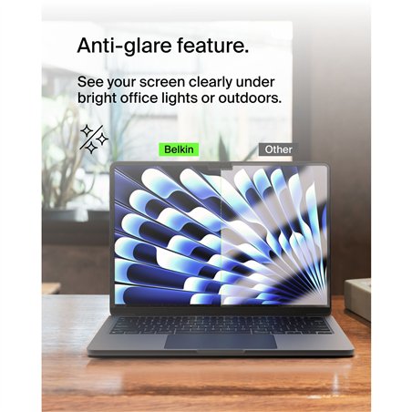 Belkin ScreenForce TruePrivacy prot. sch. Macbook Air 15  M2-M3