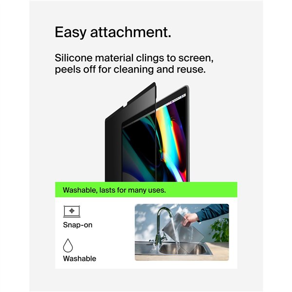 Belkin ScreenForce TruePrivacy prot. sch. Macbook Pro 16  M1-3