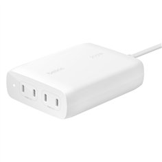 Belkin BOOST Charge PRO 200Watt 4 port.USB-C GaN car. WCH015vfWH