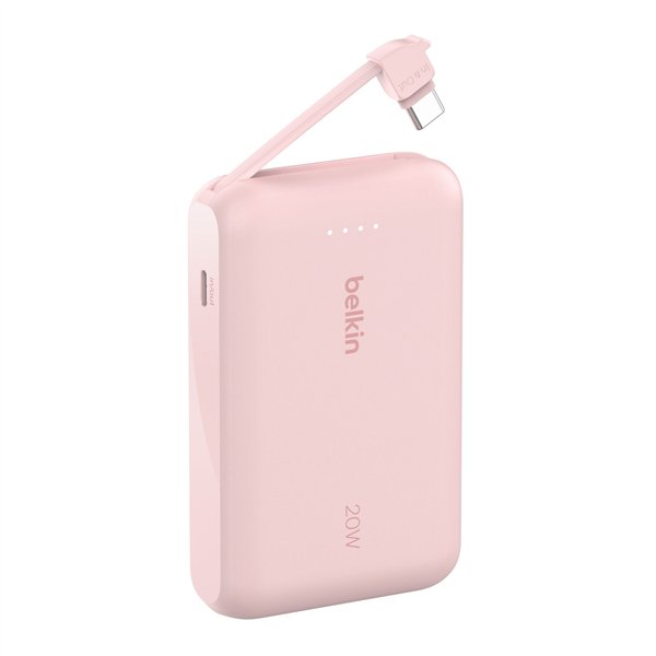 Belkin BOOST powerbank ric. 20W 10.000mAh USB-C rosa  BPB021hqPK