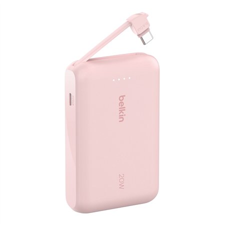 Belkin BOOST powerbank ric. 20W 10.000mAh USB-C rosa  BPB021hqPK