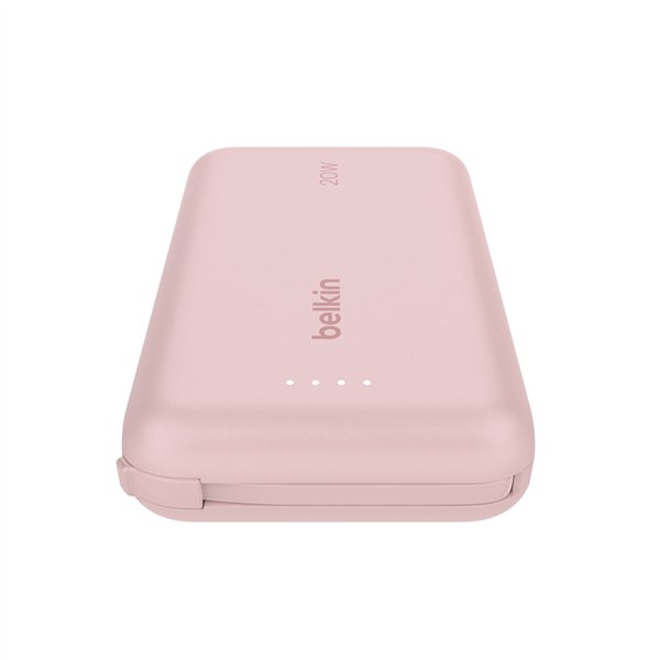 Belkin BOOST powerbank ric. 20W 10.000mAh USB-C rosa  BPB021hqPK