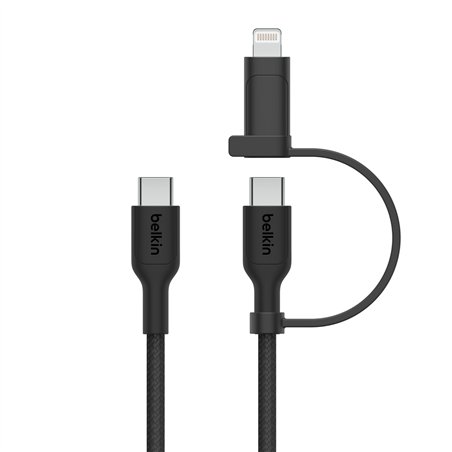 Belkin BOOST CHARGE 2-in-1 cavo USB-C/Lig.1,5m bi.CAC003hq1.5MWH